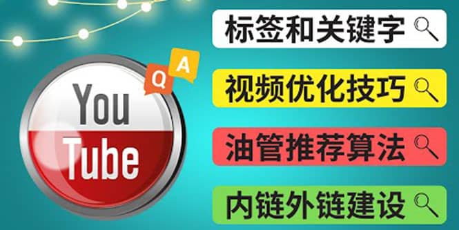 Youtube常见问题解答3 – 关键字选择，视频优化技巧，YouTube推荐算法简介娅氪网创资源-网创项目资源站-副业项目-创业项目-搞钱项目娅氪网创资源