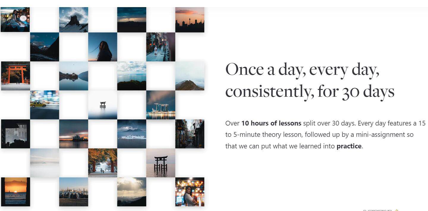 网红摄影师Pat Kay – 30天摄影基础知识加速器教程-30节课-中英字幕娅氪网创资源-网创项目资源站-副业项目-创业项目-搞钱项目娅氪网创资源