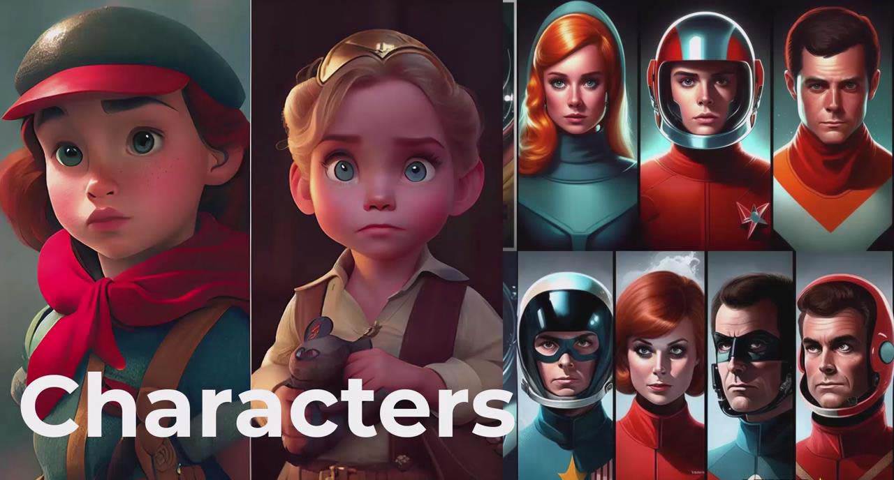 掌握 MidJourney V5 AI + ChatGPT创建一致的角色设计图像-22节课-中英字幕娅氪网创资源-网创项目资源站-副业项目-创业项目-搞钱项目娅氪网创资源